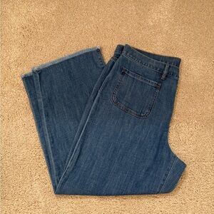 LOFT Women's Straight Leg Crop Jeans